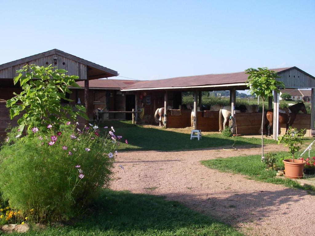 Le Trot'In Chair Bed & Breakfast Martigny-le-Comte ภายนอก รูปภาพ